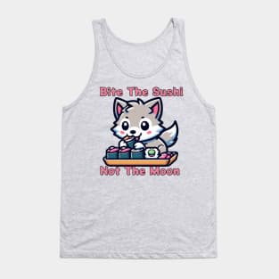 Foxy sushi party Japanese food Tank Top